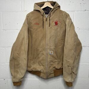 Vintage Carhartt Flannel-Lined Active Jacket “Brown” J05BRN